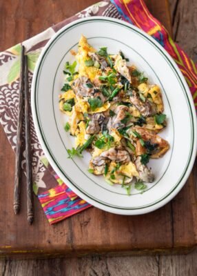 Crispy Oyster Omelet