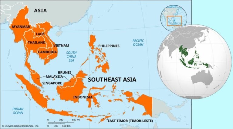List of Southeast Asian countries